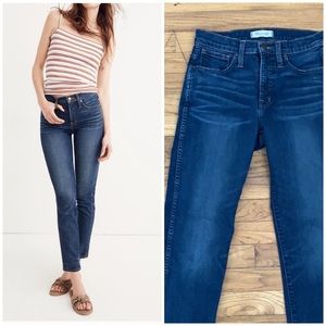 5🌟Madewell Slim Straight Jeans in Willem Wash